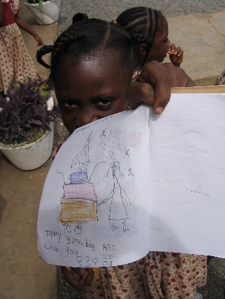 Birthday Card for Ali